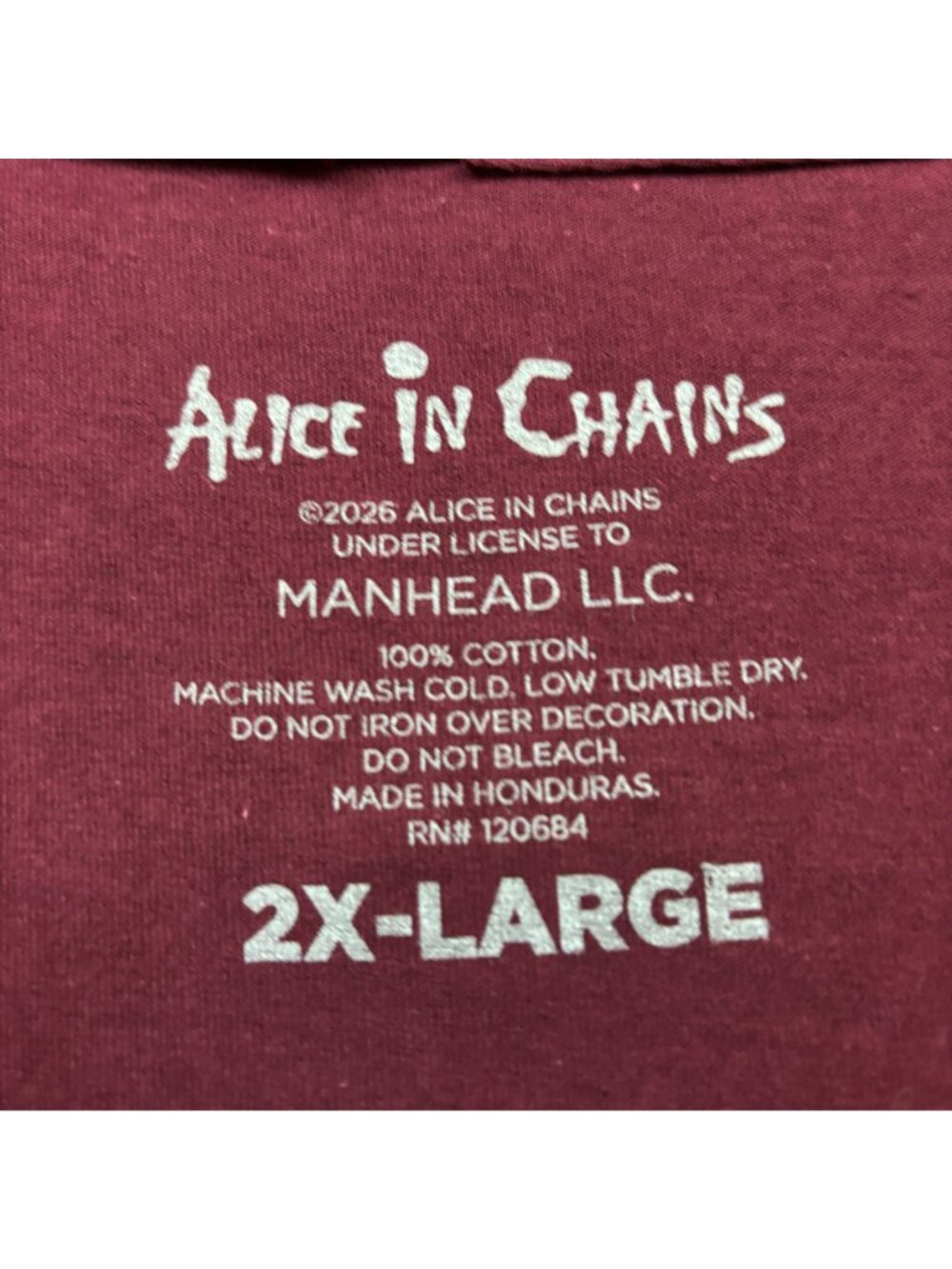 Alice In Chains Dirt Album Cover Rock Band T-Shirt Size XXL - Picture 4 of 4